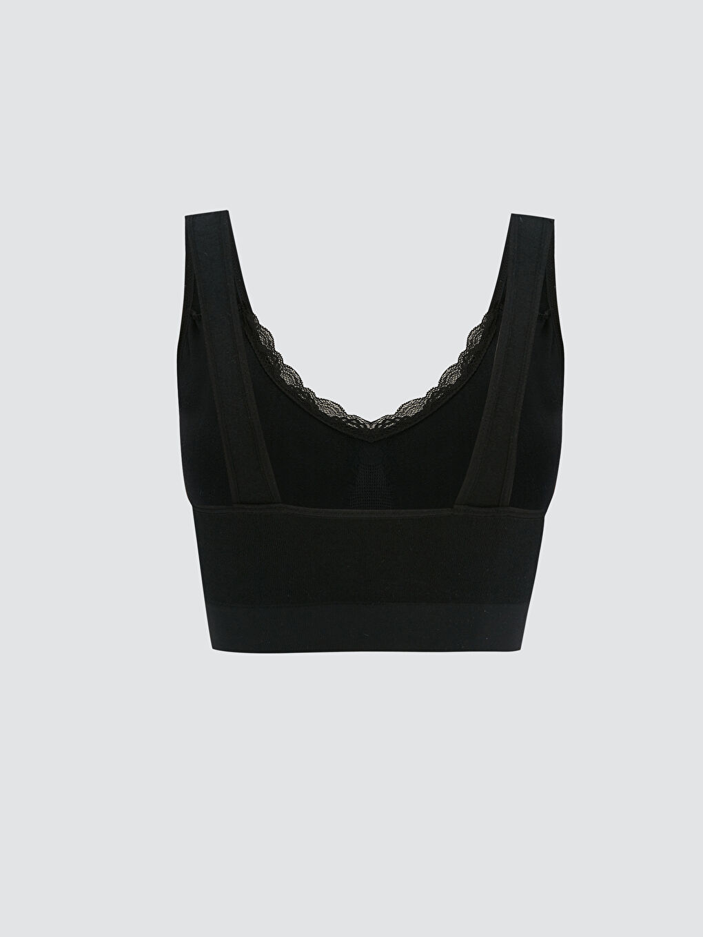 Non-Wired Non-Padded Plain Seamless Sports Bra -W30853Z8-CVL