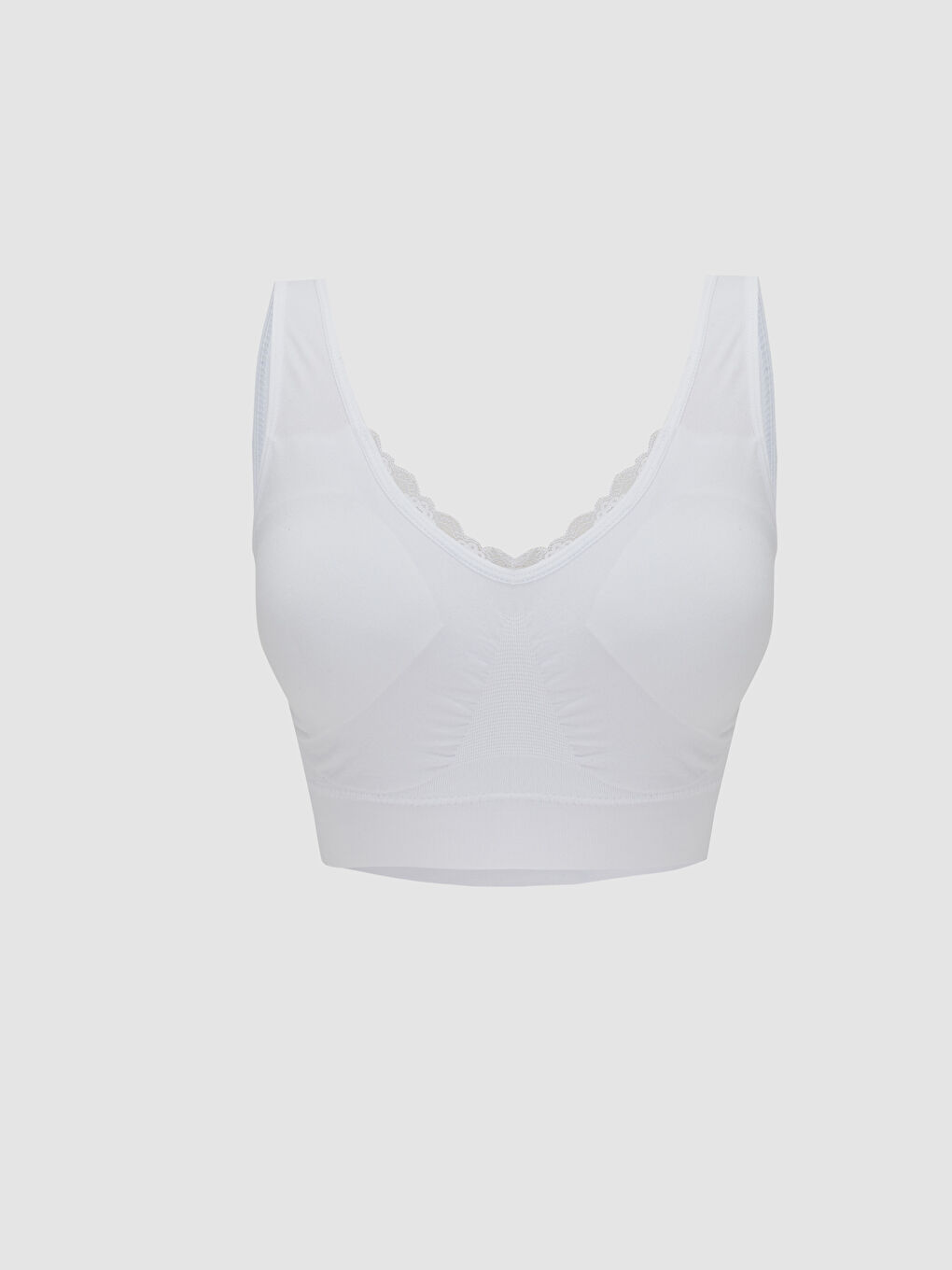 LCW DREAM Bügelloser, Ungepolsterter, Schlichter, Nahtloser Sport-BH -W30853Z8-FFB