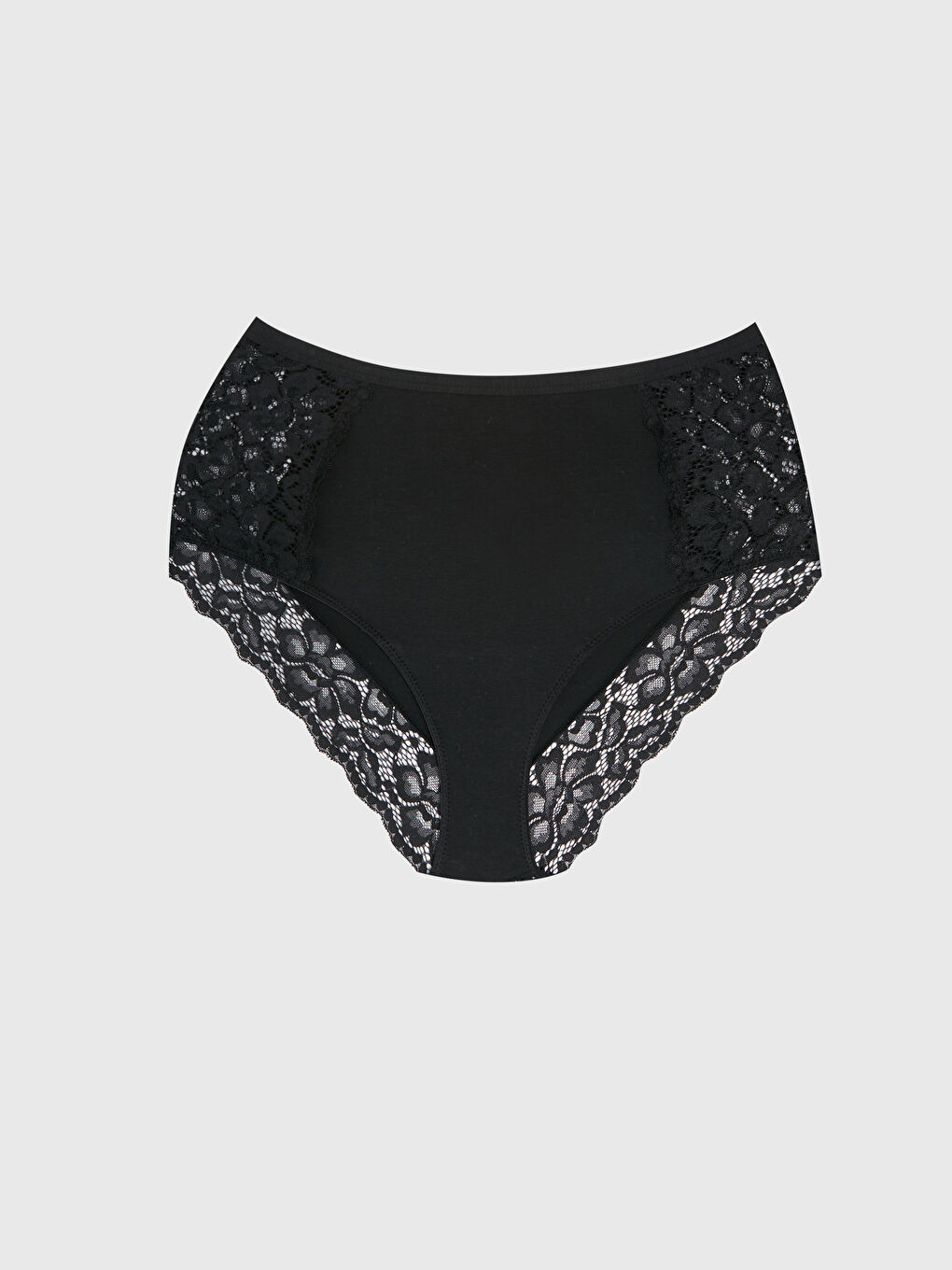 High waist Lace Detailed Classic Briefs
