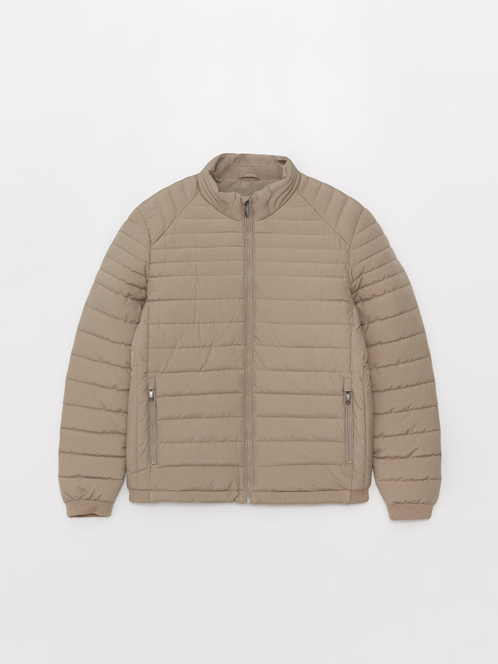 Standard Fit Funnel Neck Men's Puffer Coat-6