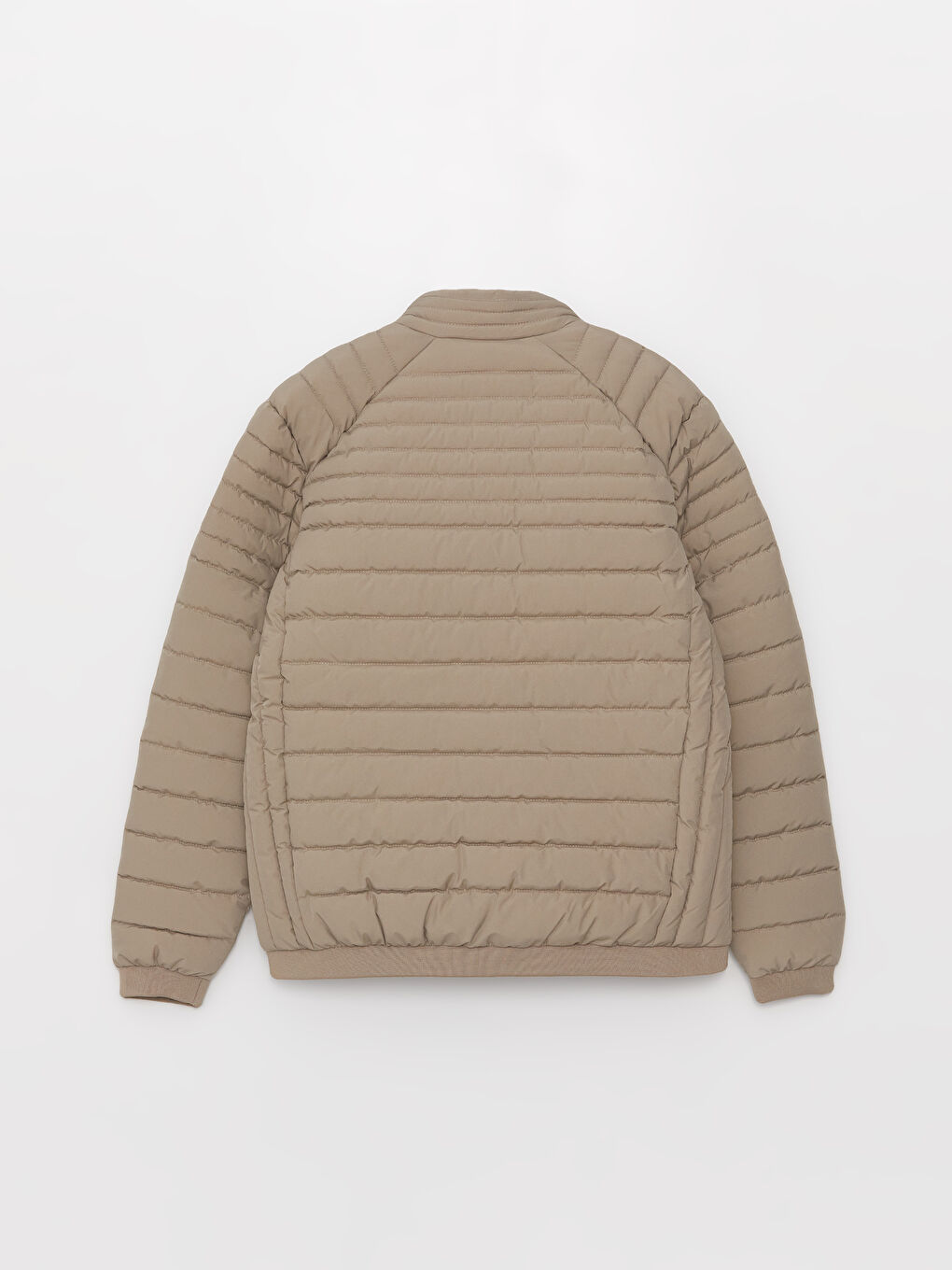 Standard Fit Funnel Neck Men's Puffer Coat-7