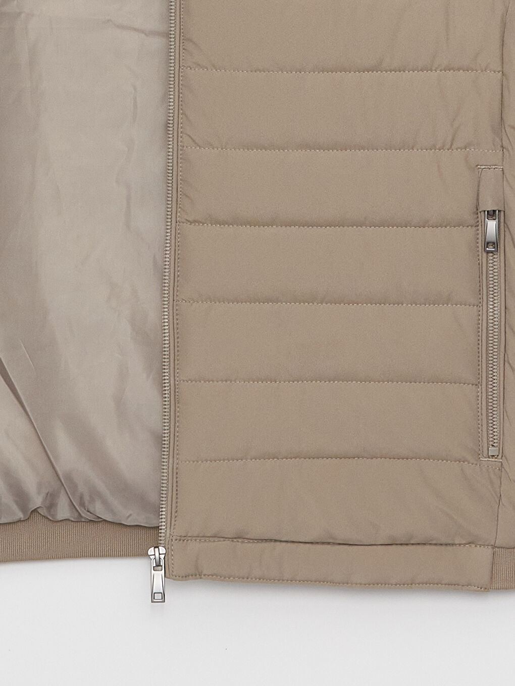 Standard Fit Funnel Neck Men's Puffer Coat-8