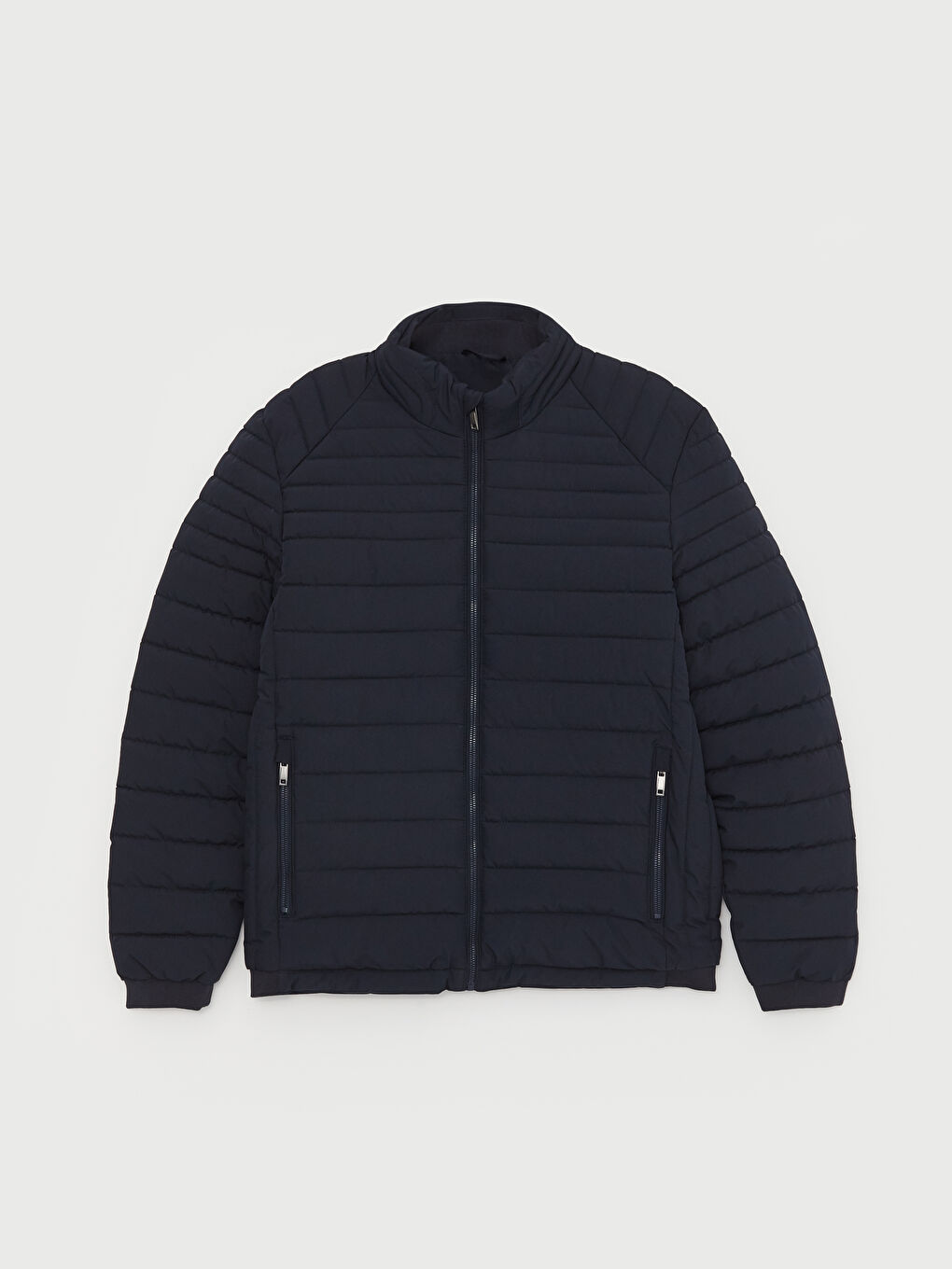 Standard Fit Funnel Neck Men's Puffer Coat-6