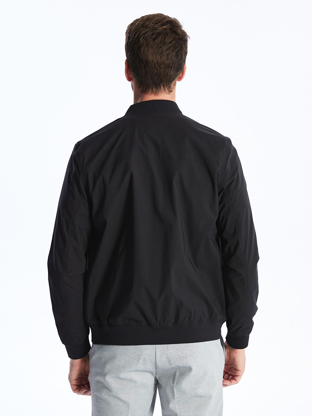 LCWAIKIKI Classic Blouson aviateur à col universitaire pour Hommes, coupe standard -W30904Z8-CVL