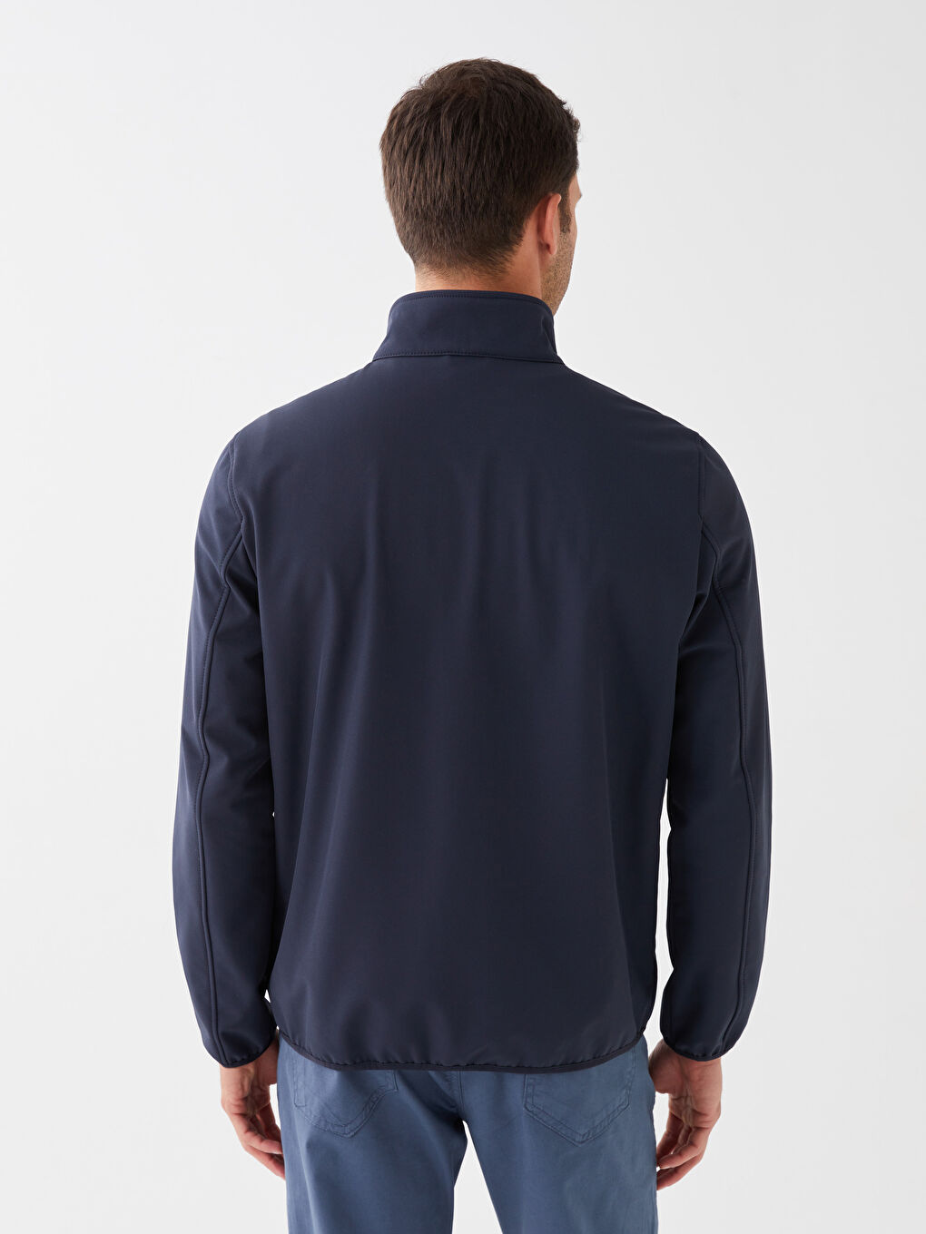 Куртка мужская с воротником стойкой-7