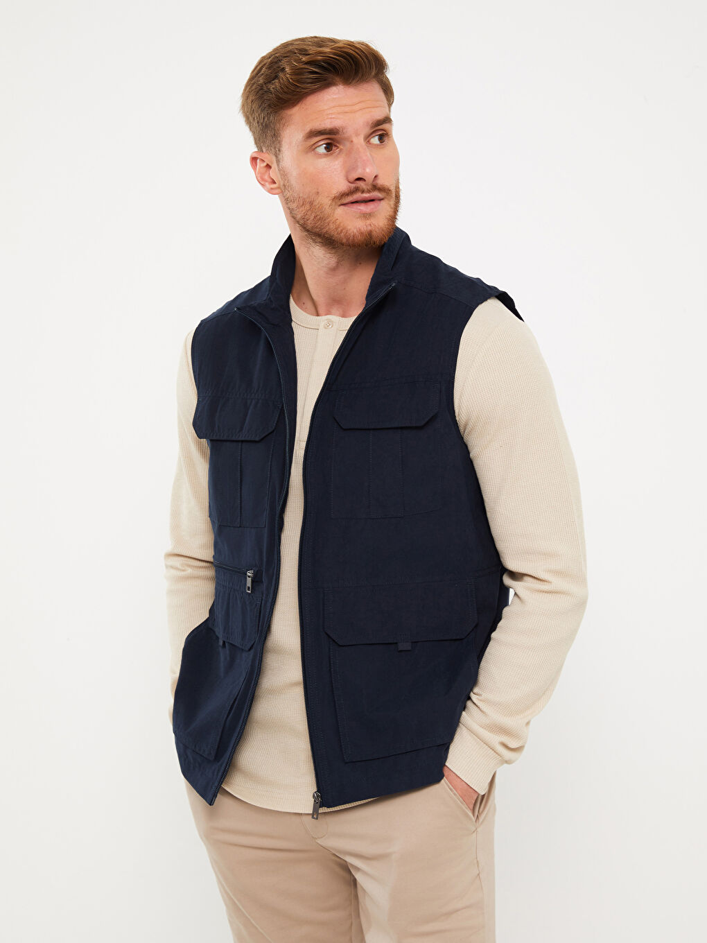 فيست ياقة قمع عادي للرجال