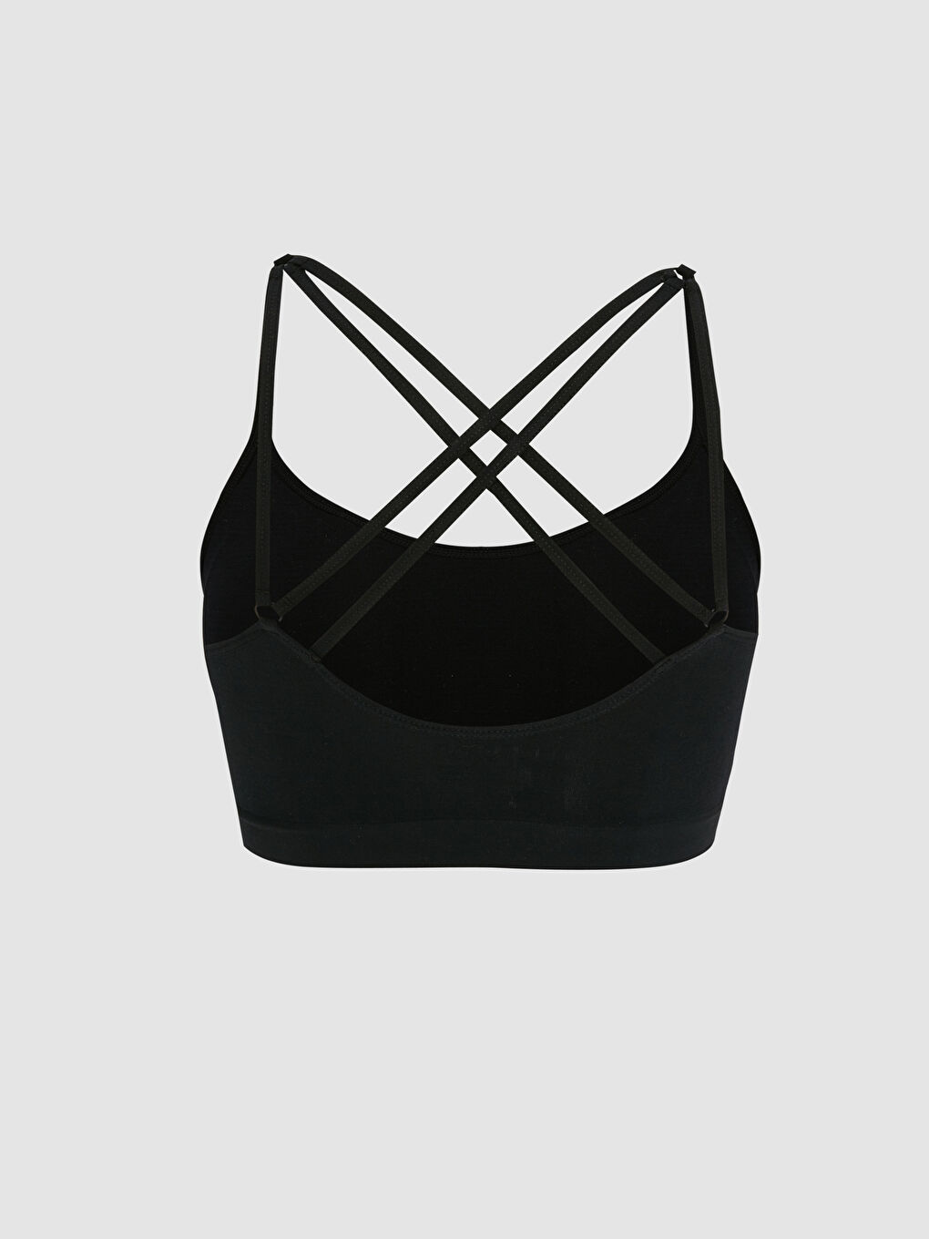 Без банели, неподплатен, изчистен, безшевен спортен сутиен-1