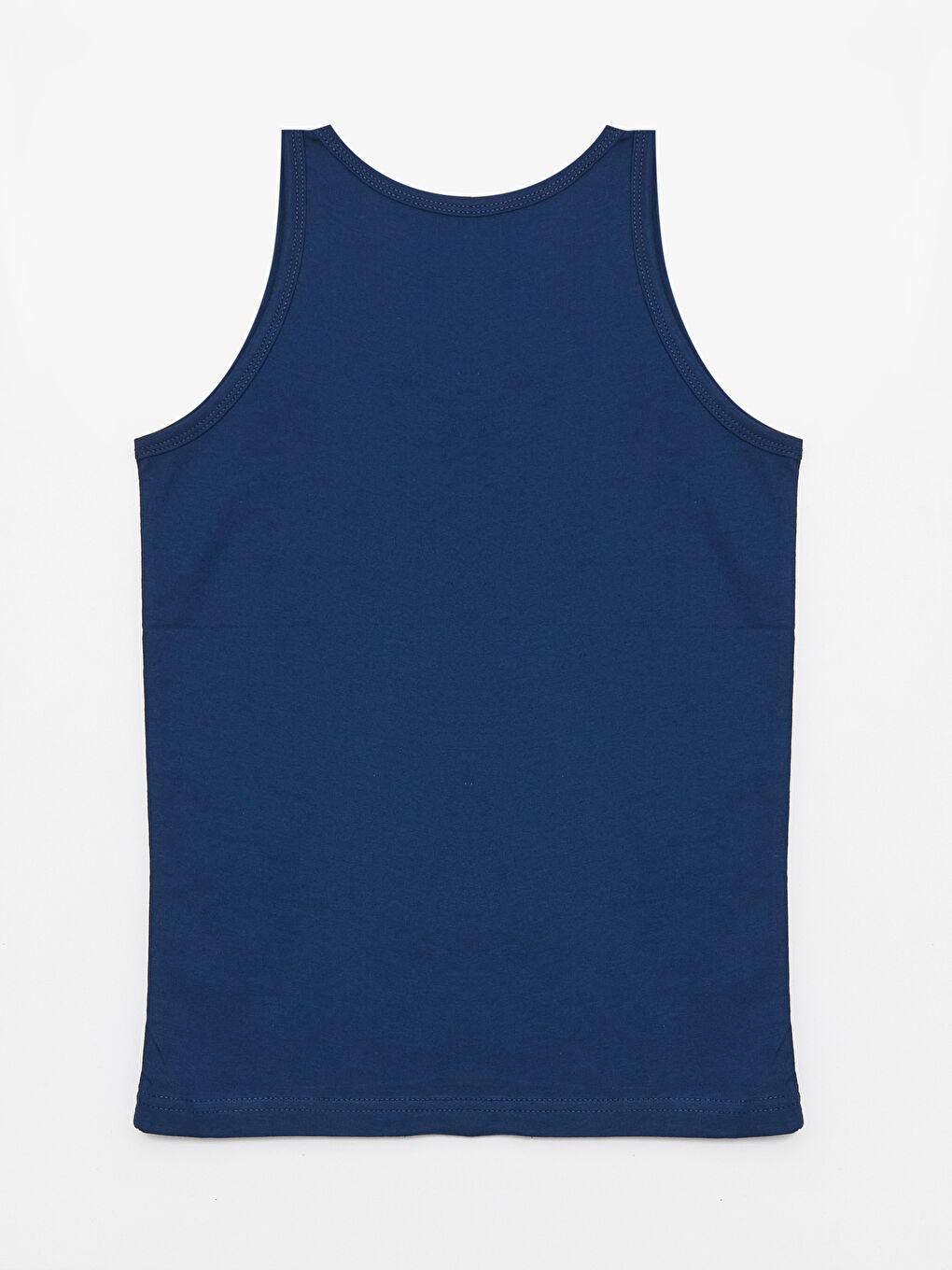 Lacivert Bisiklet Yaka Erkek Çocuk Atlet 2'li-2