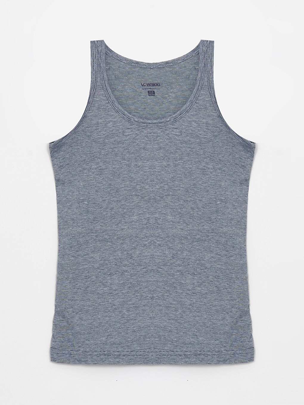 Lacivert Bisiklet Yaka Erkek Çocuk Atlet 2'li-3