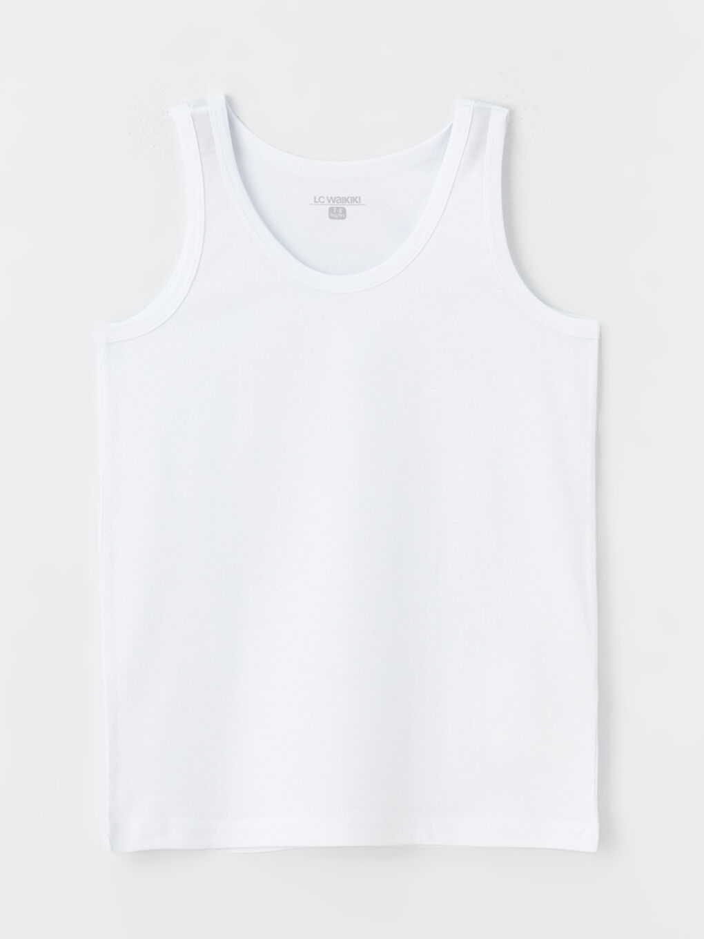 Mavi Bisiklet Yaka Basic Erkek Çocuk Atlet 2'li-2