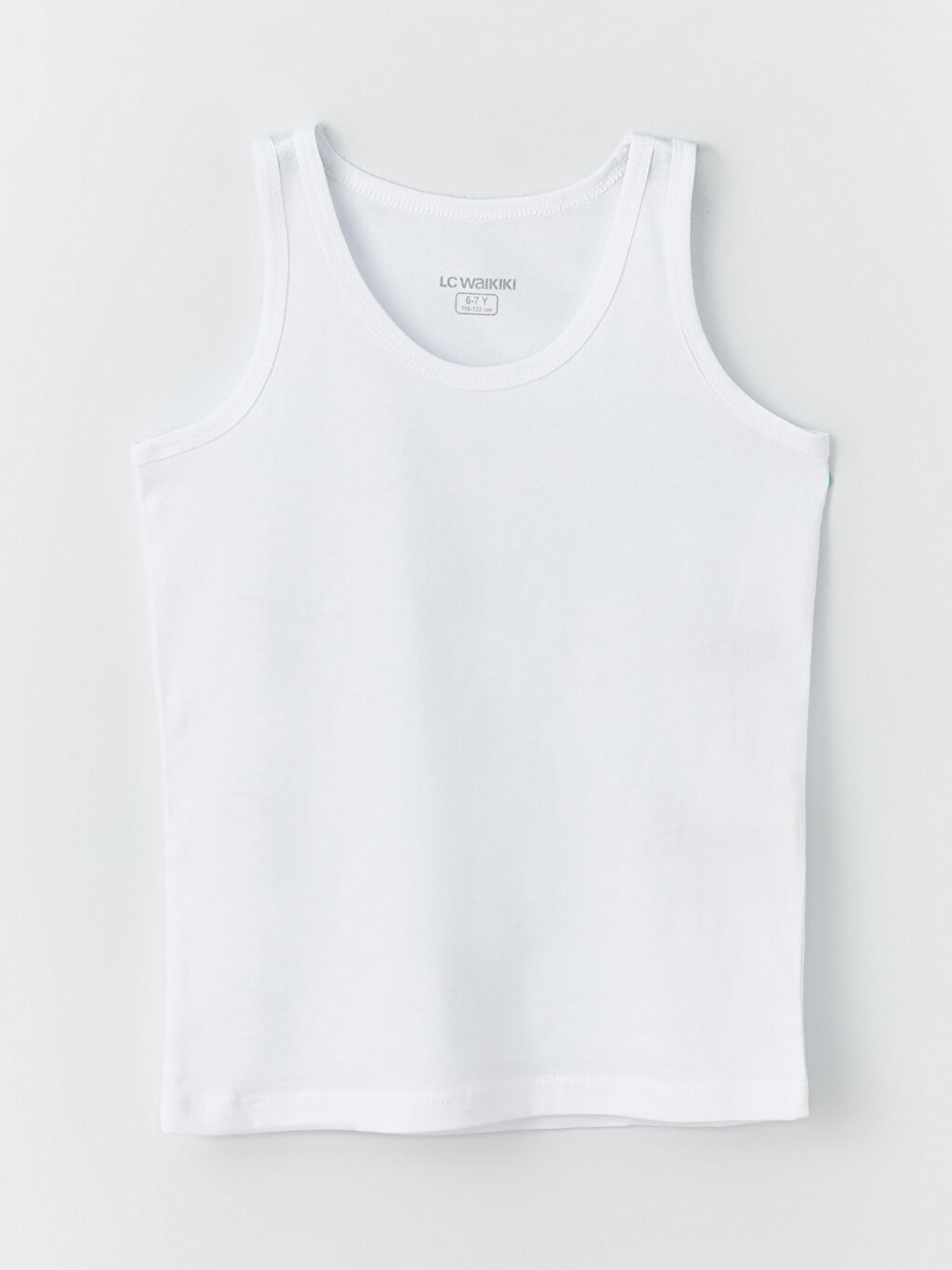 Crew Neck Basic Boys' Vest 5 Pack-1