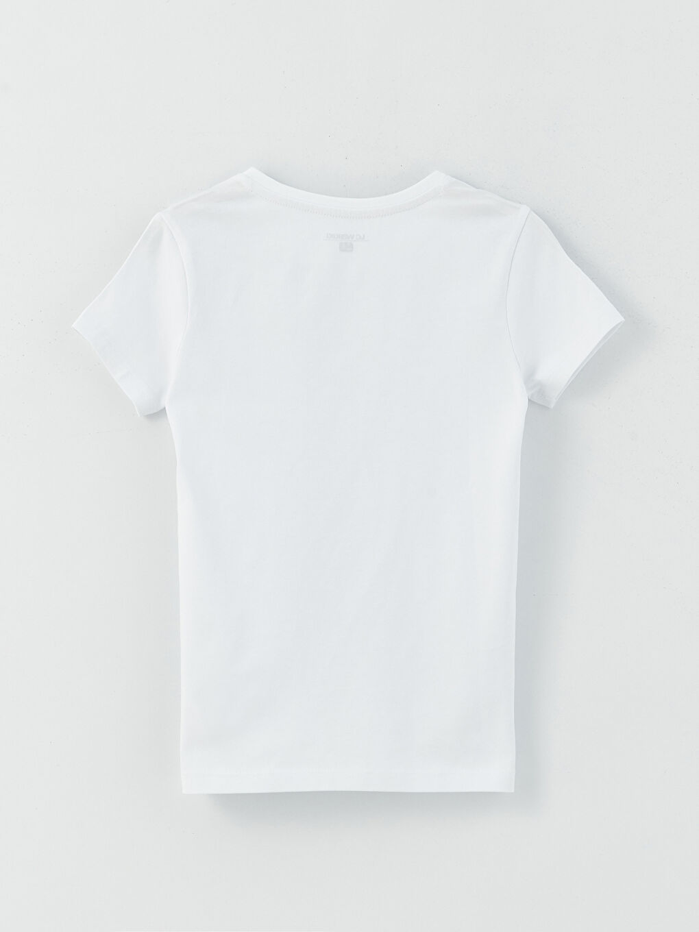 Crew Neck Short Sleeve Boy Undershirt-1