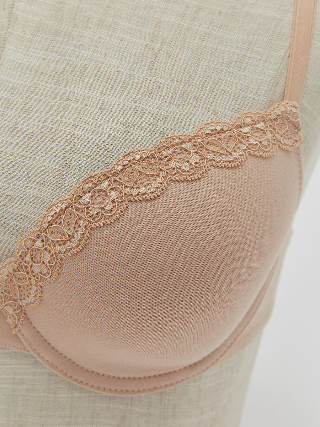 Окабелен неподплатен изчистен сутиен тип тениска 2 опаковки-2