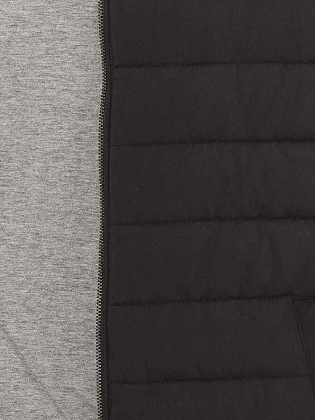 Siyah Standart Kalıp Dik Yaka Erkek Şişme Yelek-8