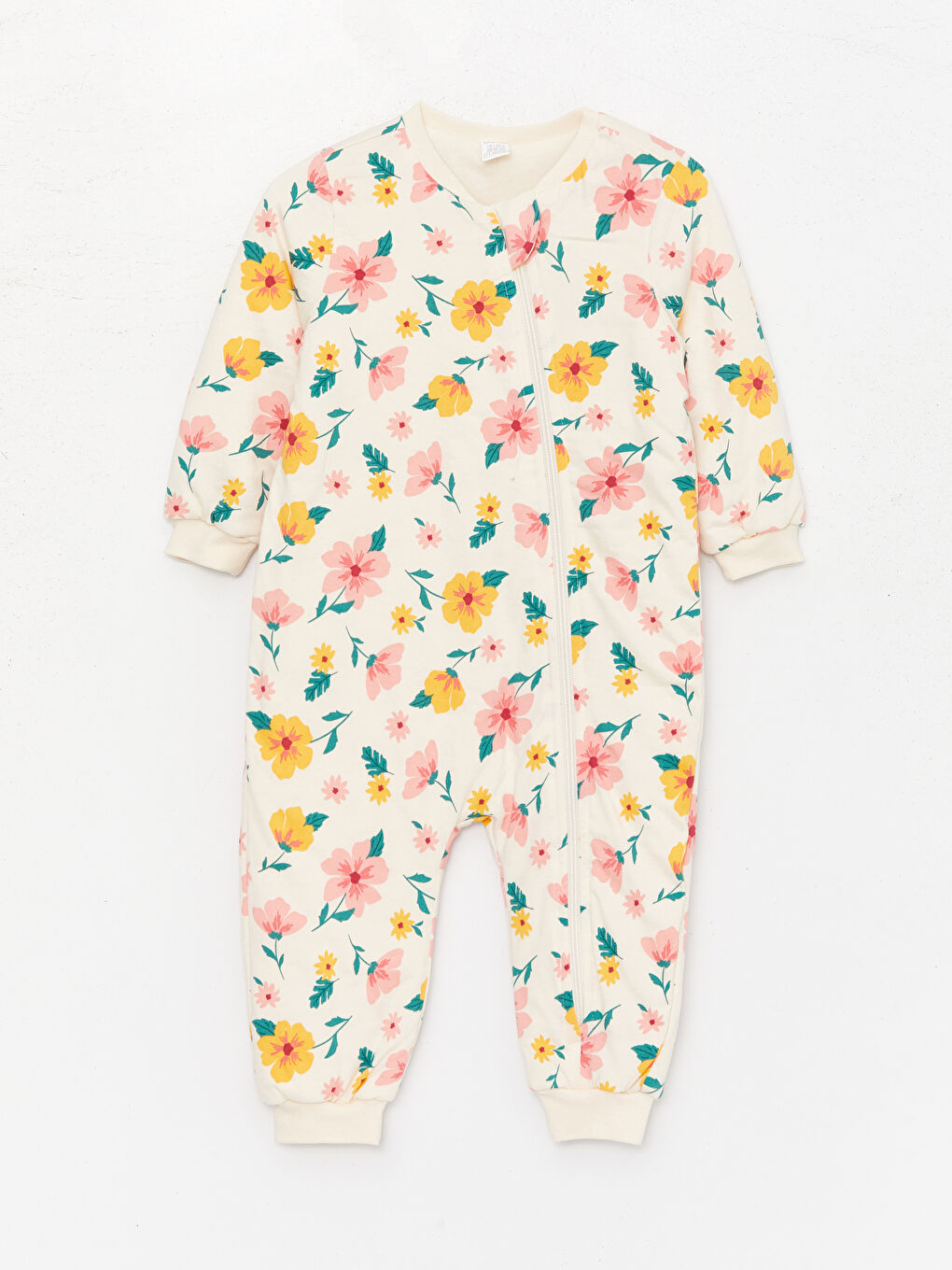 Bej 1.6 Tog Elyaflı Kız Bebek Uyku Tulumu