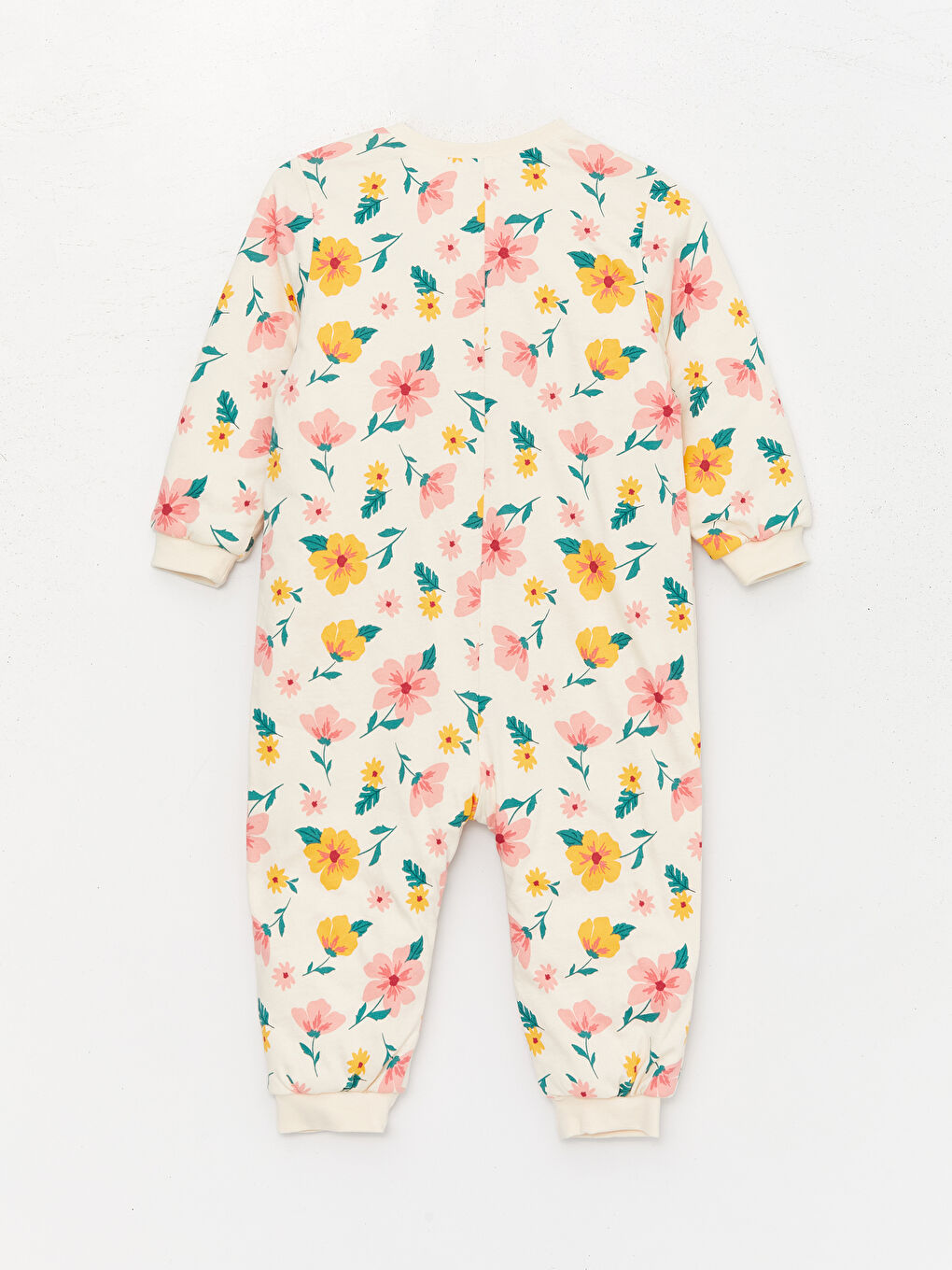 Bej 1.6 Tog Elyaflı Kız Bebek Uyku Tulumu-1