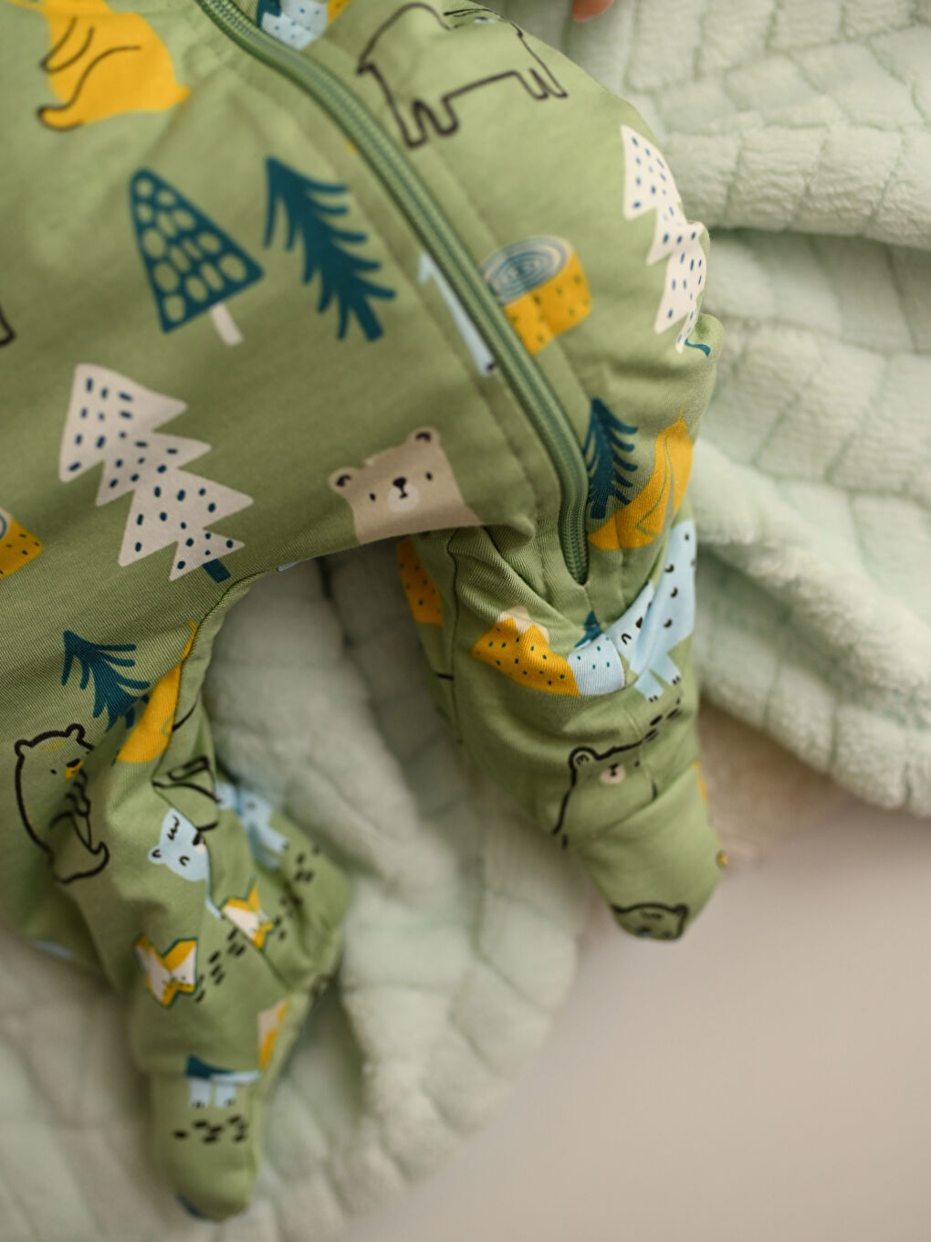 LCW baby 1.6 Tog Elyaflı Erkek Bebek Uyku Tulumu -W31071Z1-LRK