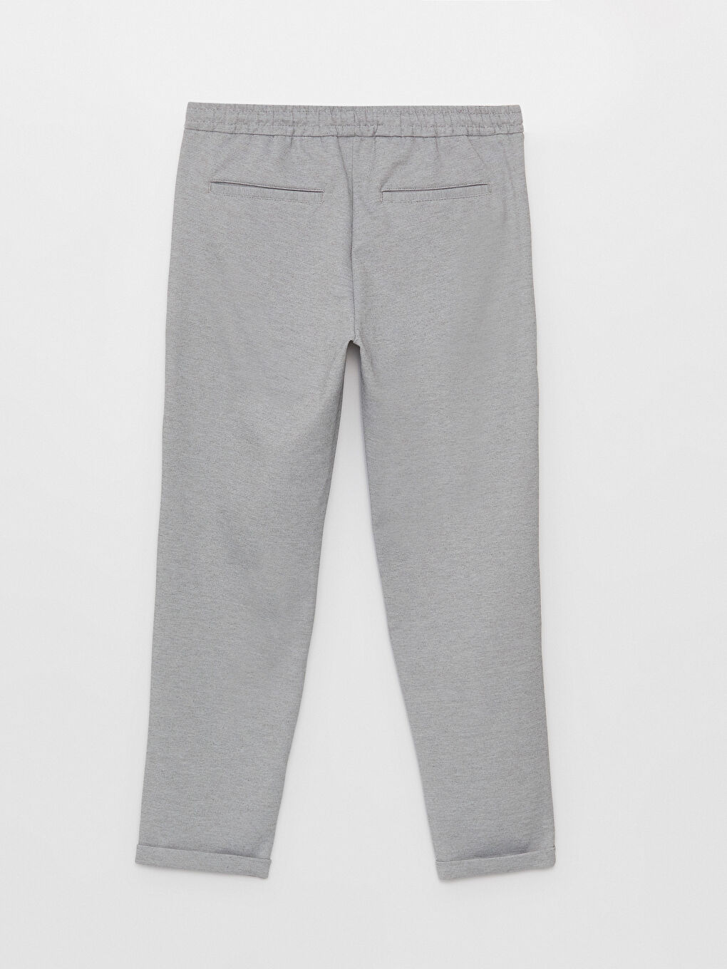 Gri Slim Fit Erkek Jogger Pantolon-6