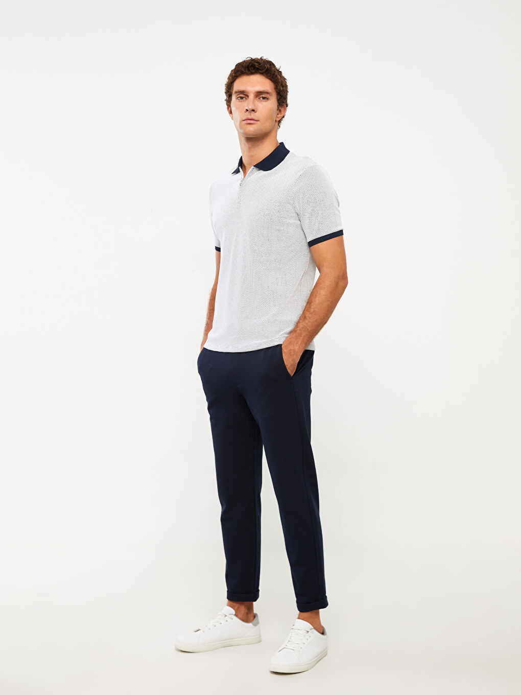 LCW Vision Lacivert Slim Fit Erkek Jogger Pantolon