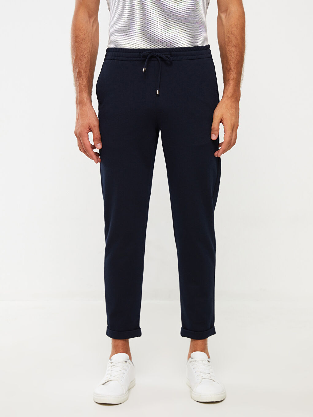 LCW Vision Lacivert Slim Fit Erkek Jogger Pantolon - 3