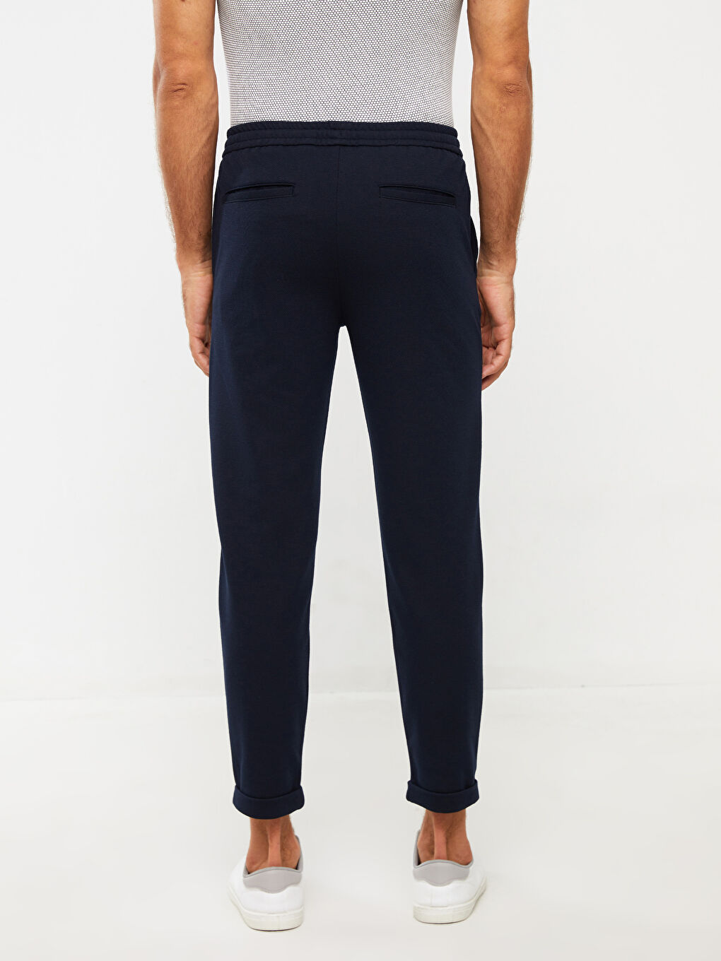 LCW Vision Lacivert Slim Fit Erkek Jogger Pantolon - 4