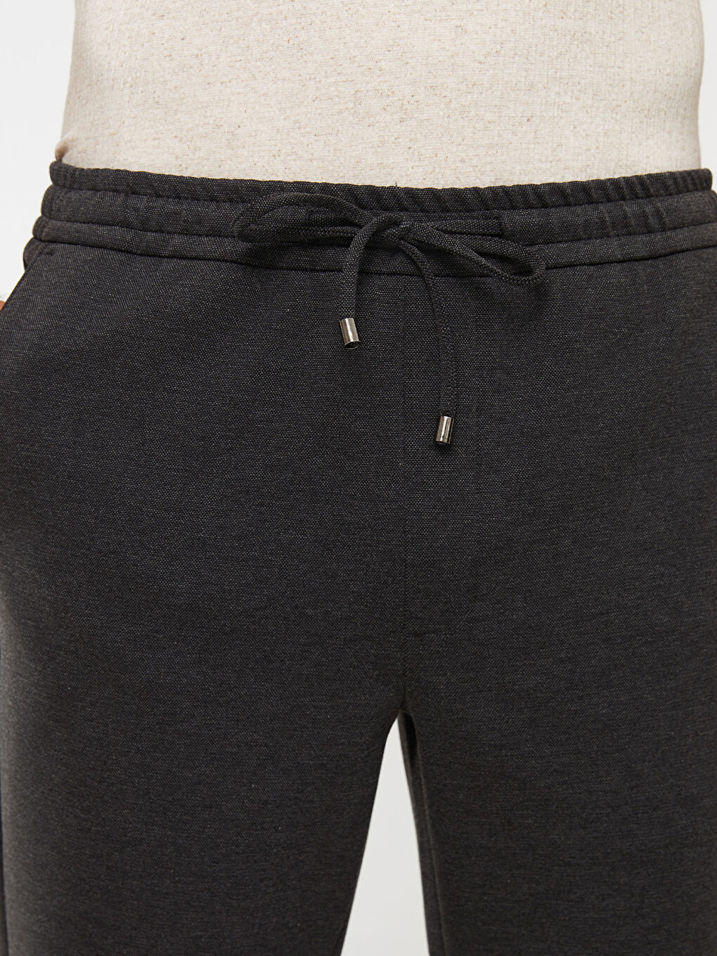 Antrasit Slim Fit Erkek Jogger Pantolon-2