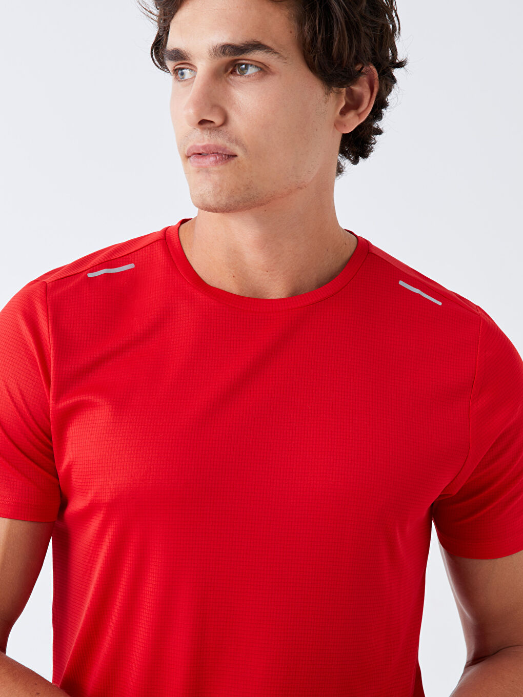 LCW SPORT Crew Neck Short Sleeve Men's Sports T-Shirt -W31116Z8-GZX