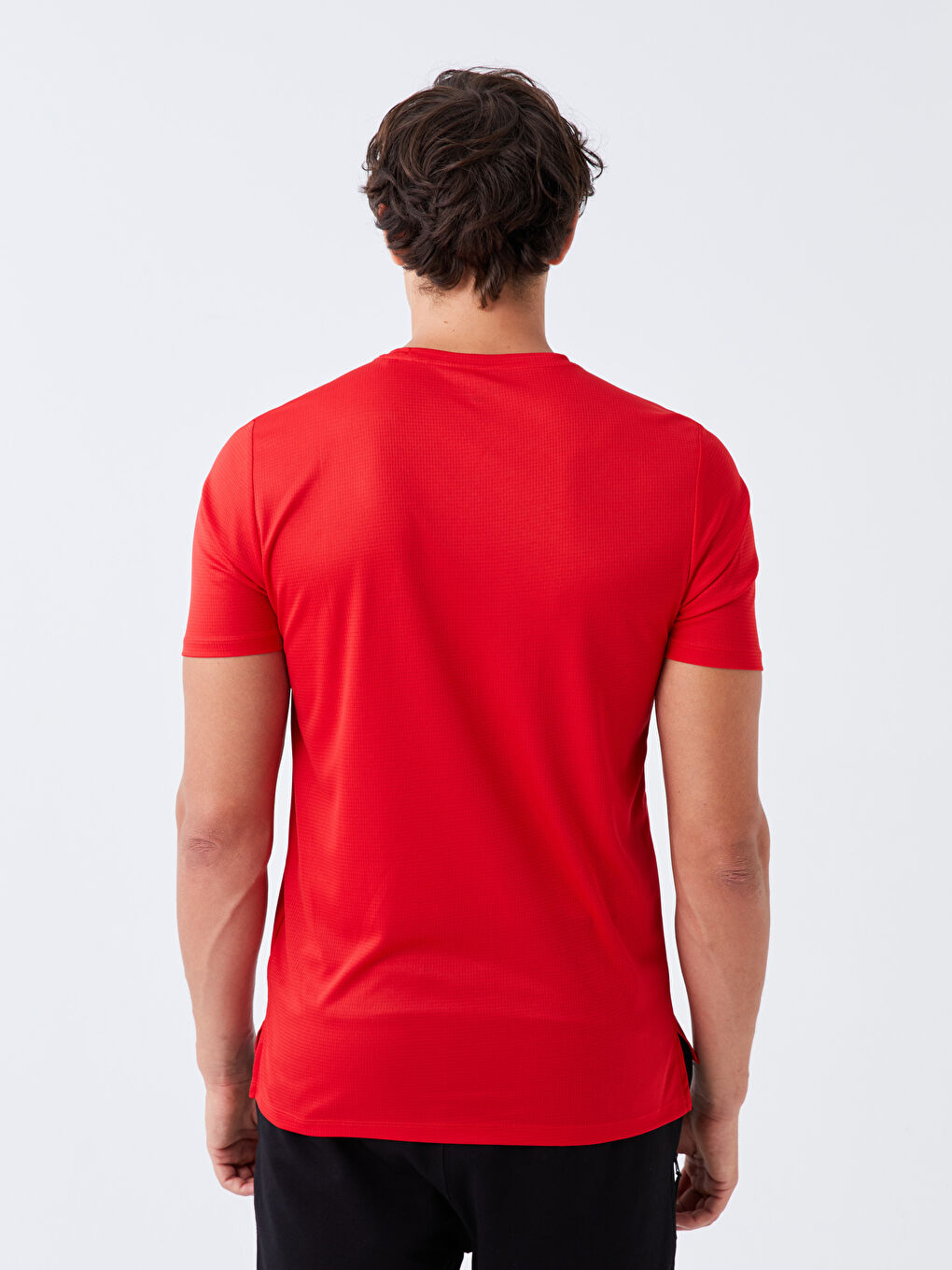 LCW SPORT Crew Neck Short Sleeve Men's Sports T-Shirt -W31116Z8-GZX