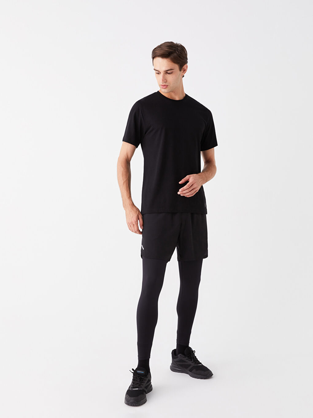 XSIDE ACTIVE Standard Fit Active Sports Men's Tights Shorts -W31117Z8-CVL