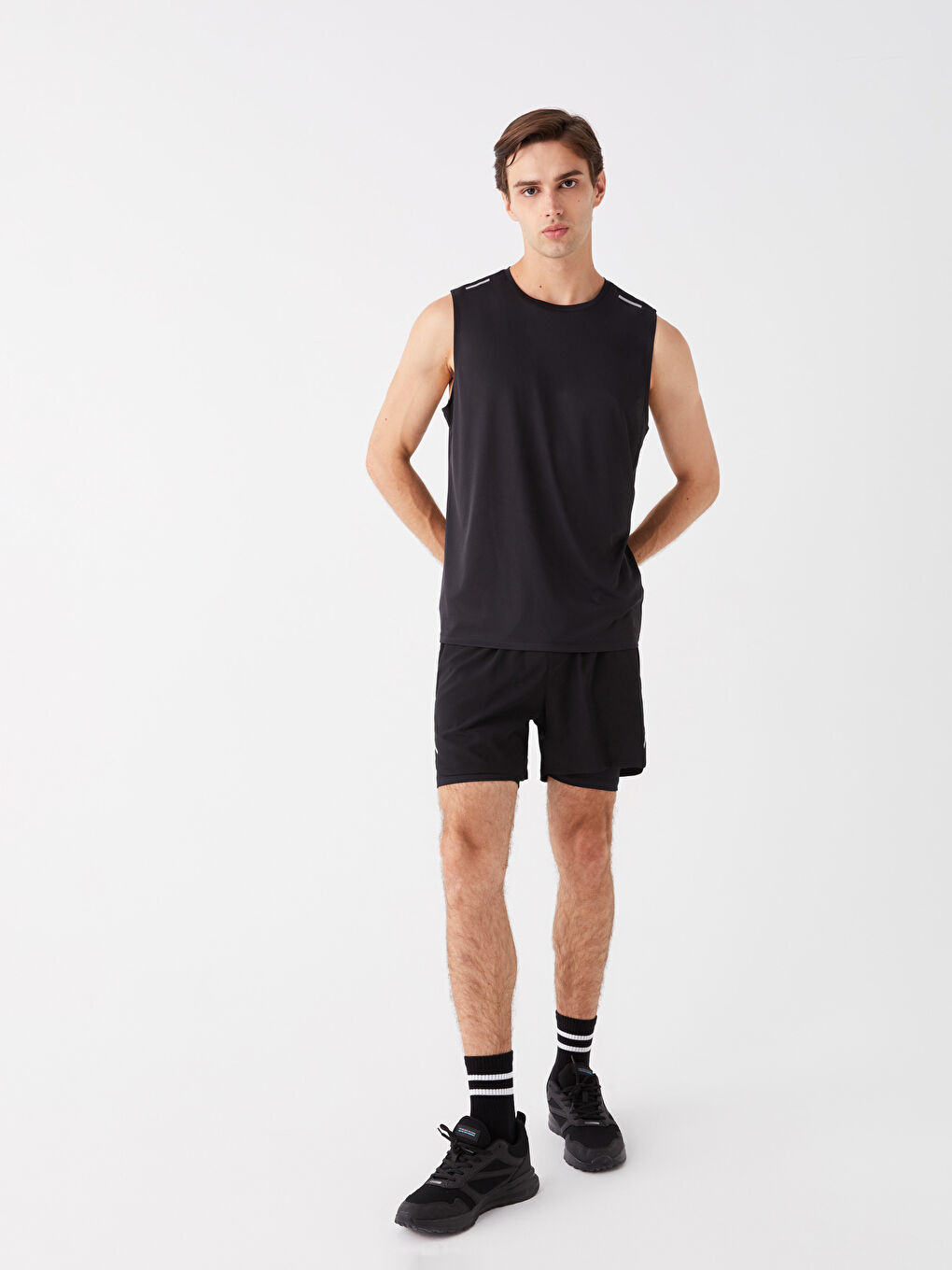 XSIDE ACTIVE Slim Fit Men's Sport Shorts -W31118Z8-CVL