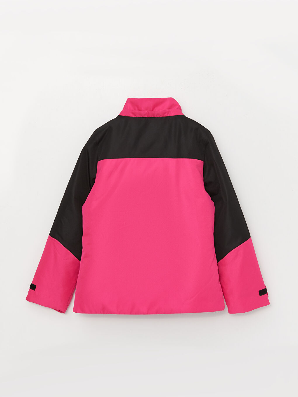 Hooded Color Block Long Sleeve Women's Ski Jacket-10