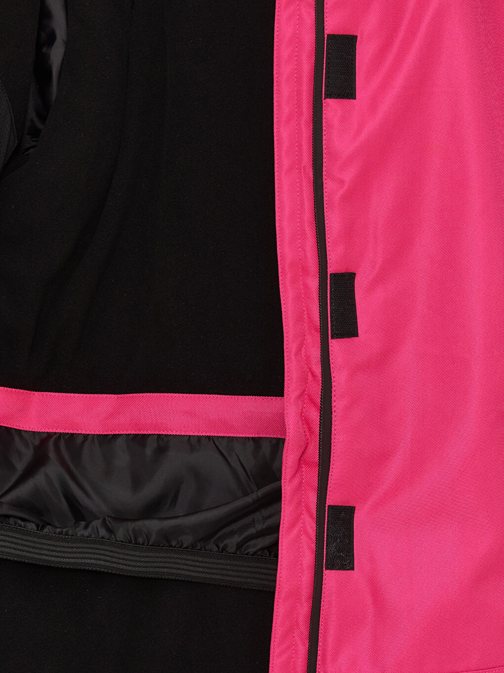 Hooded Color Block Long Sleeve Women's Ski Jacket-14
