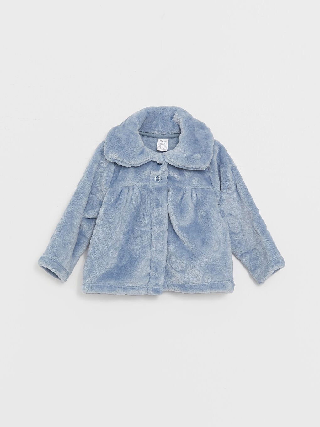 Long Sleeve Baby Girl Plush Coat