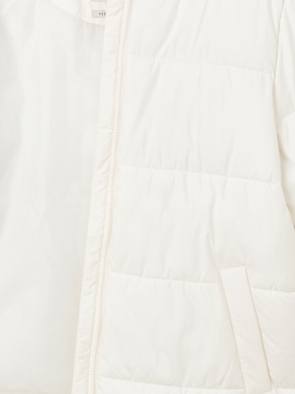 Women's Hooded Plain Puffer Coat-7