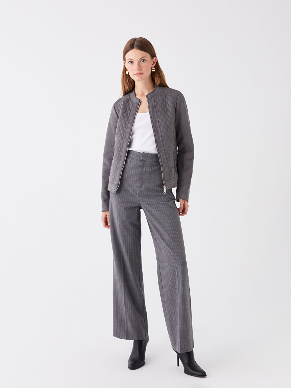 Woman GREY Jacket-2