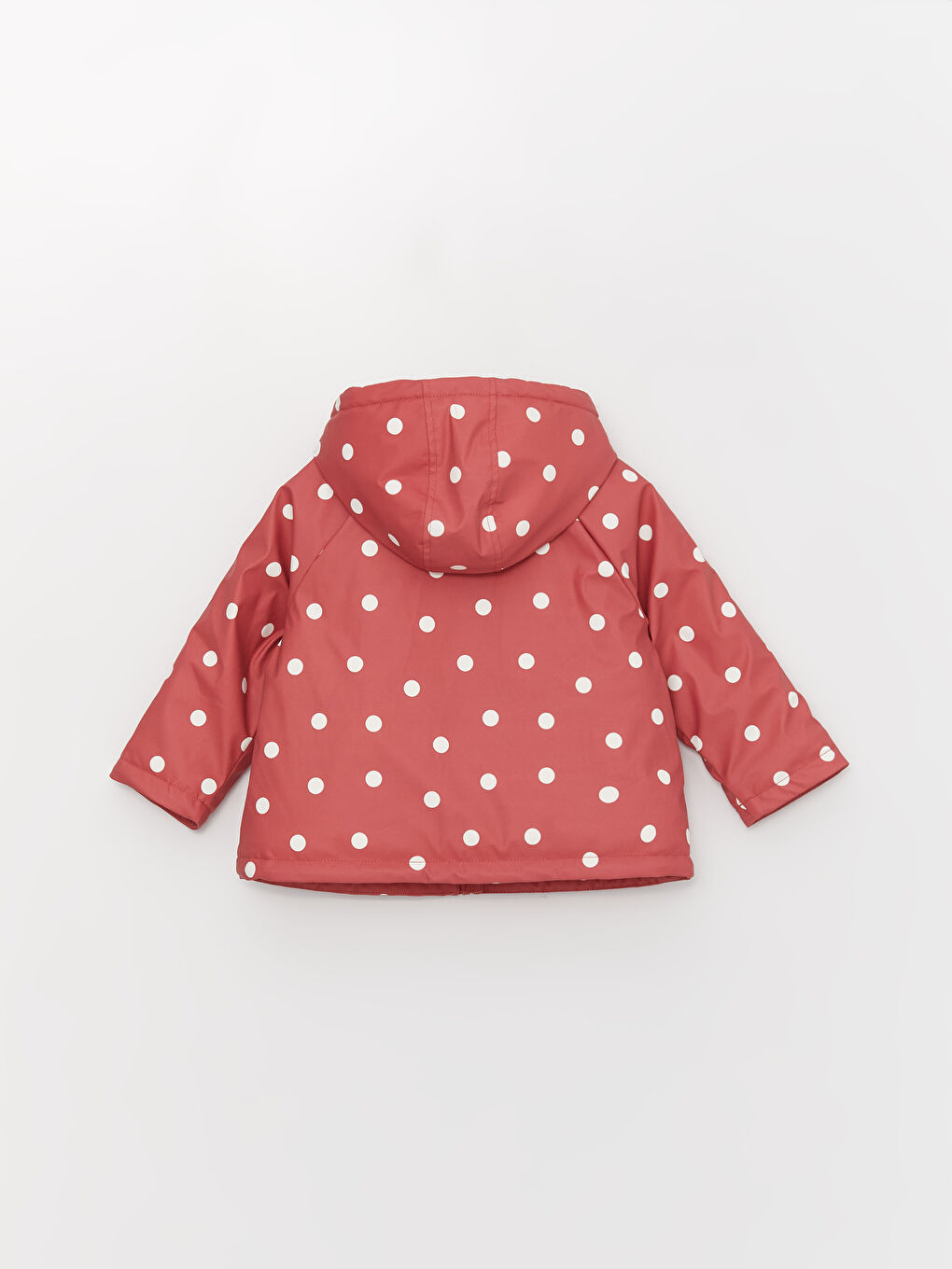 LC Waikiki Hooded Long Sleeve Baby Girl Coat -W31238Z1-LQV