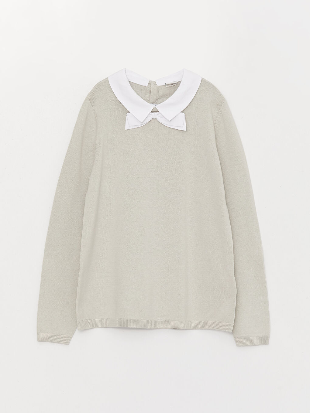 Peter Pan Collar Girls' Knit Sweater