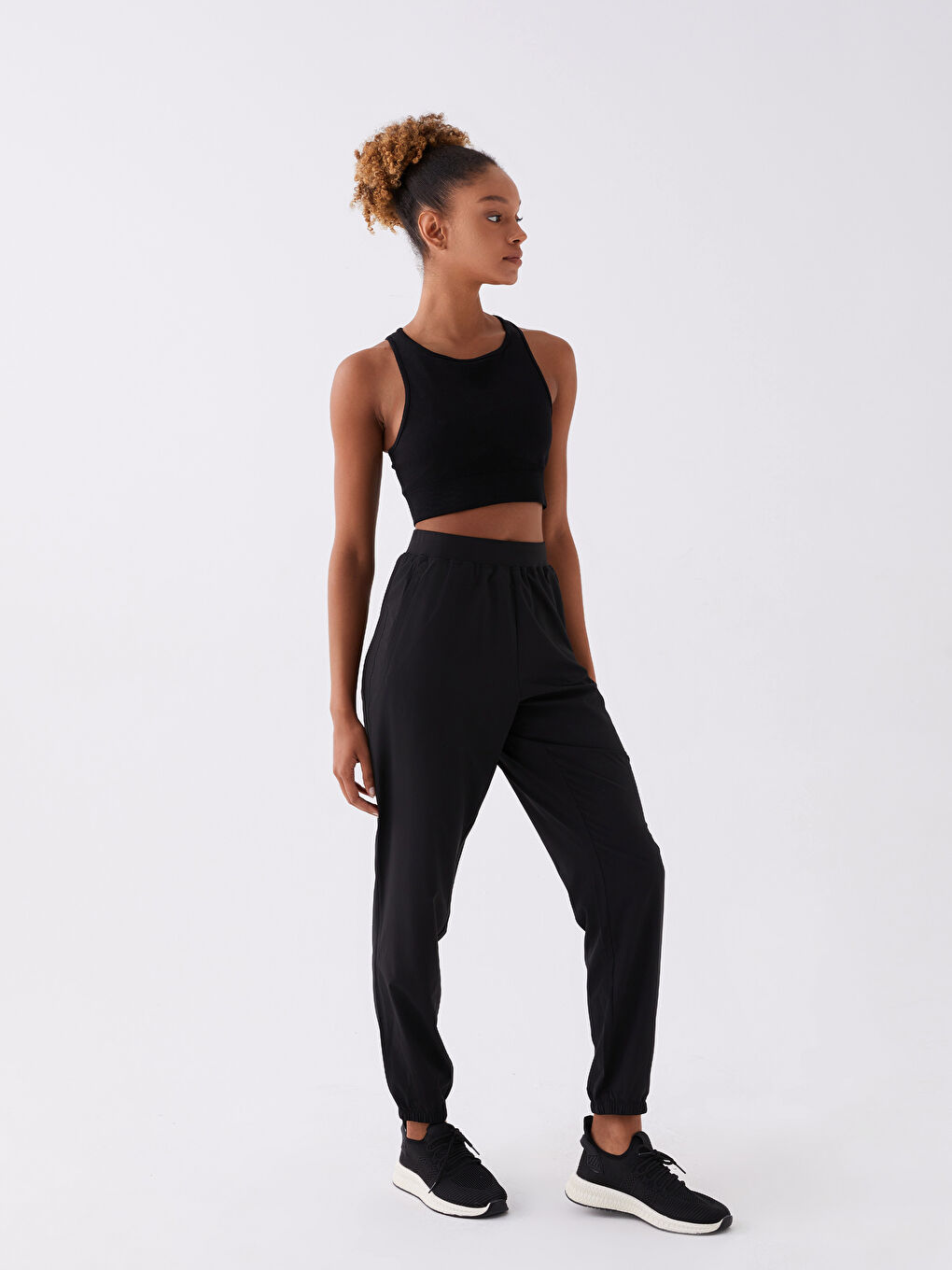 XSIDE ACTIVE Elastic Waist Women's Jogger Trousers -W31320Z8-CVL