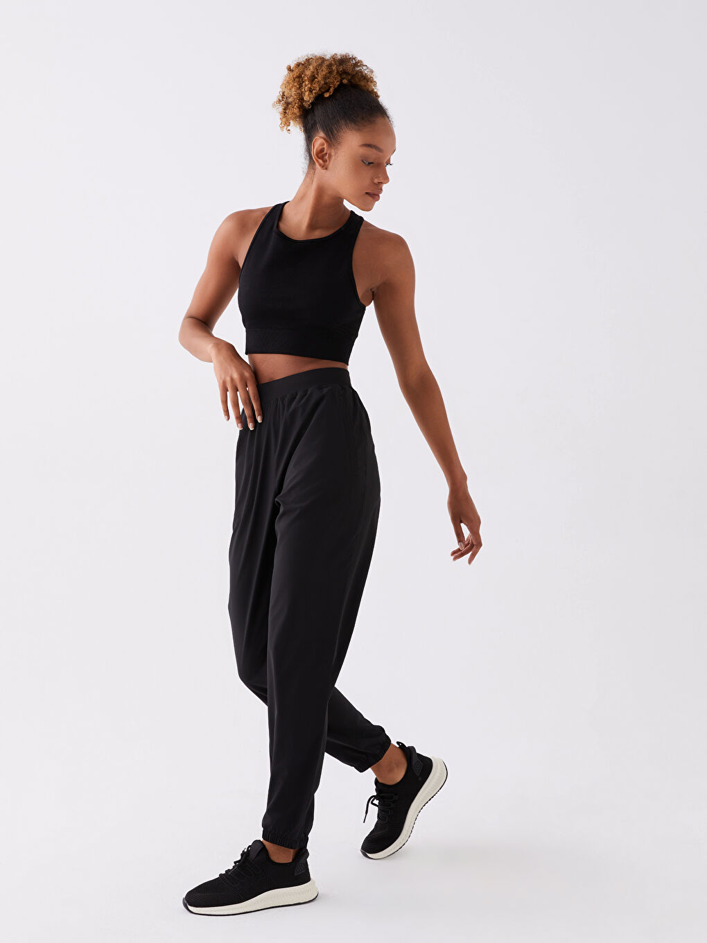 XSIDE ACTIVE Elastic Waist Women's Jogger Trousers -W31320Z8-CVL