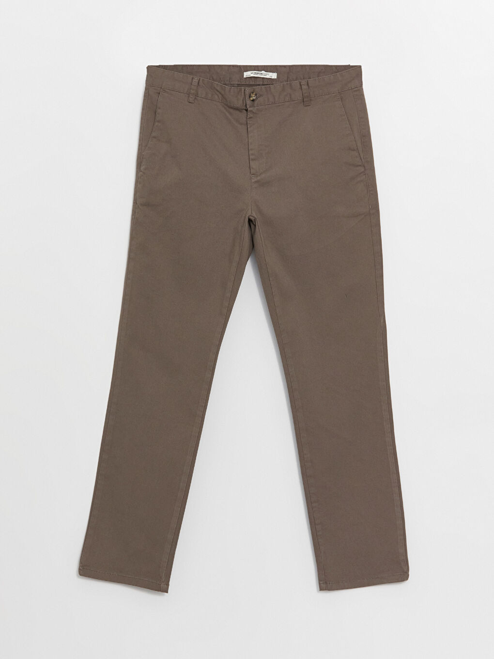 LCWAIKIKI Classic Kahverengi Standart Kalıp Erkek Chino Pantolon - 4