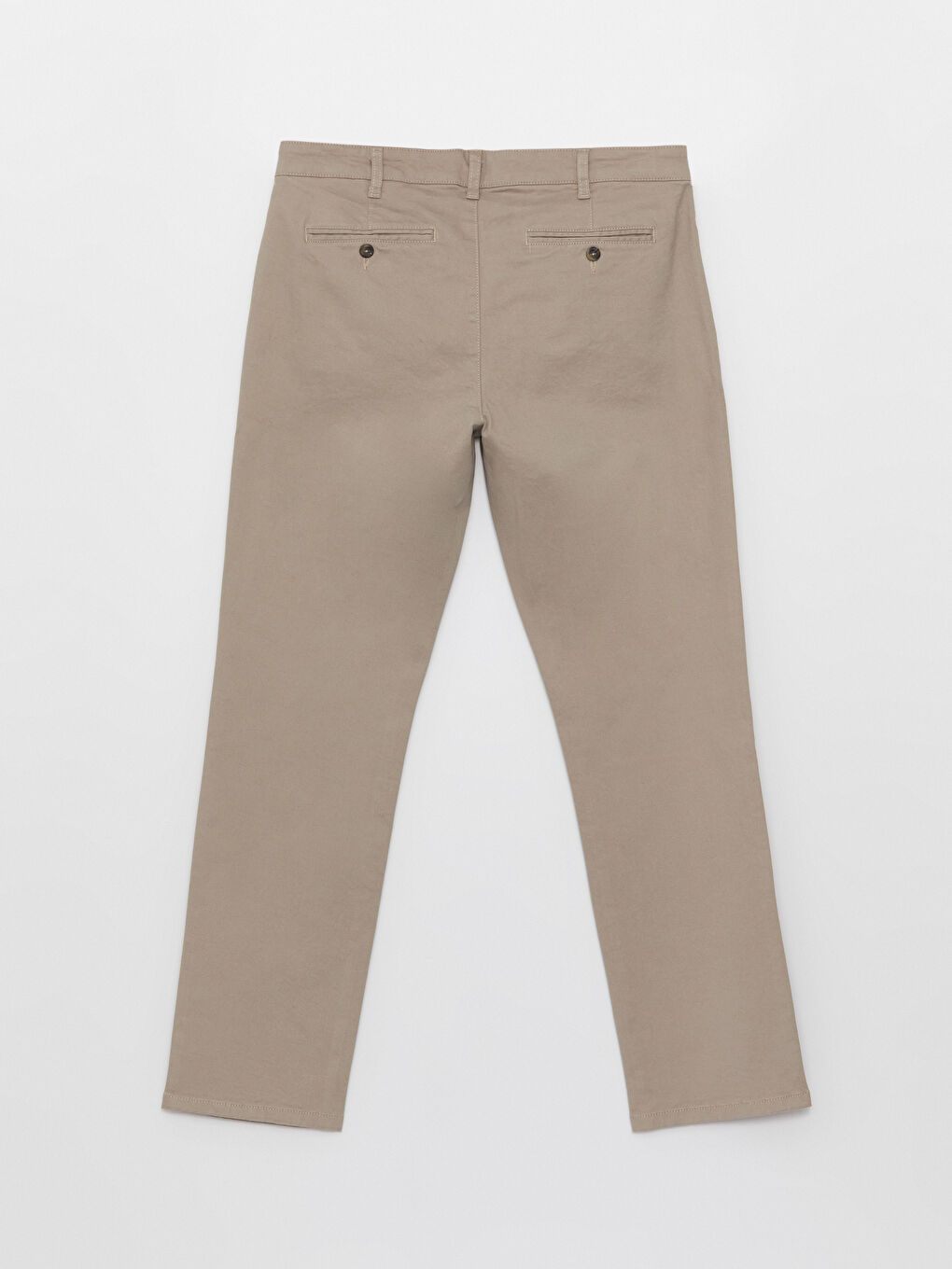 LCWAIKIKI Classic Bej Standart Kalıp Erkek Chino Pantolon - 5