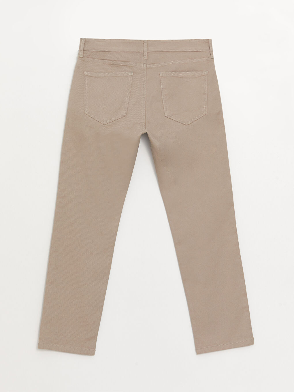 LCWAIKIKI Classic Bej Standart Kalıp Chino Pantolon - 6