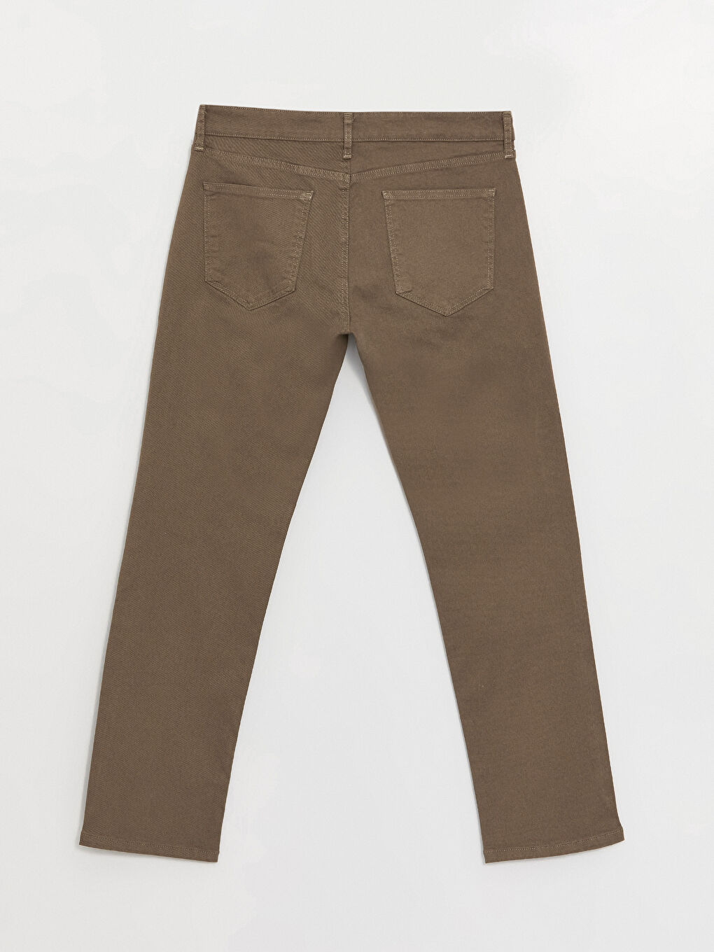 LCWAIKIKI Classic Kahverengi Standart Kalıp Chino Pantolon - 5