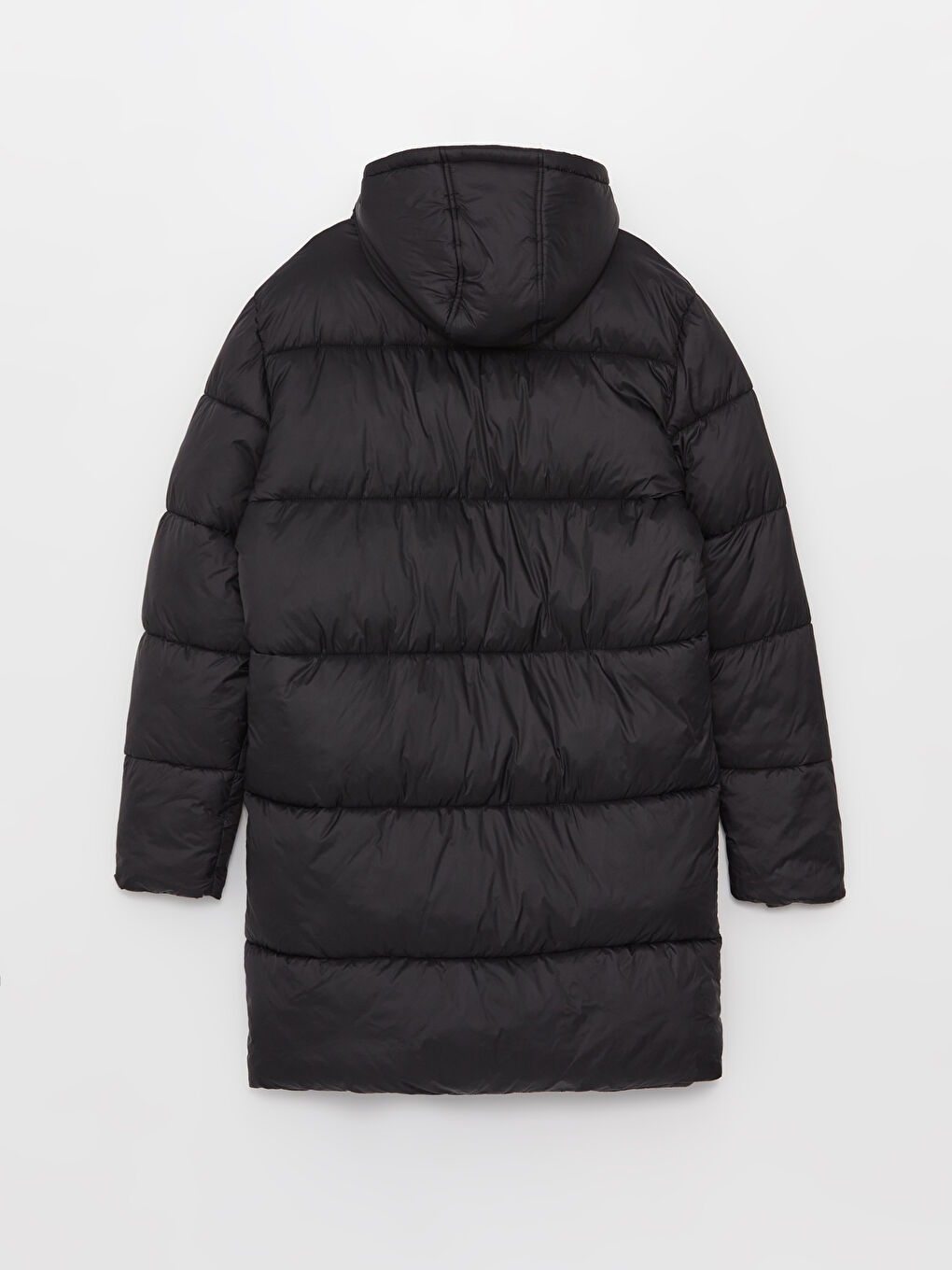 Standard Fit Hooded Men's Puffer Coat-7