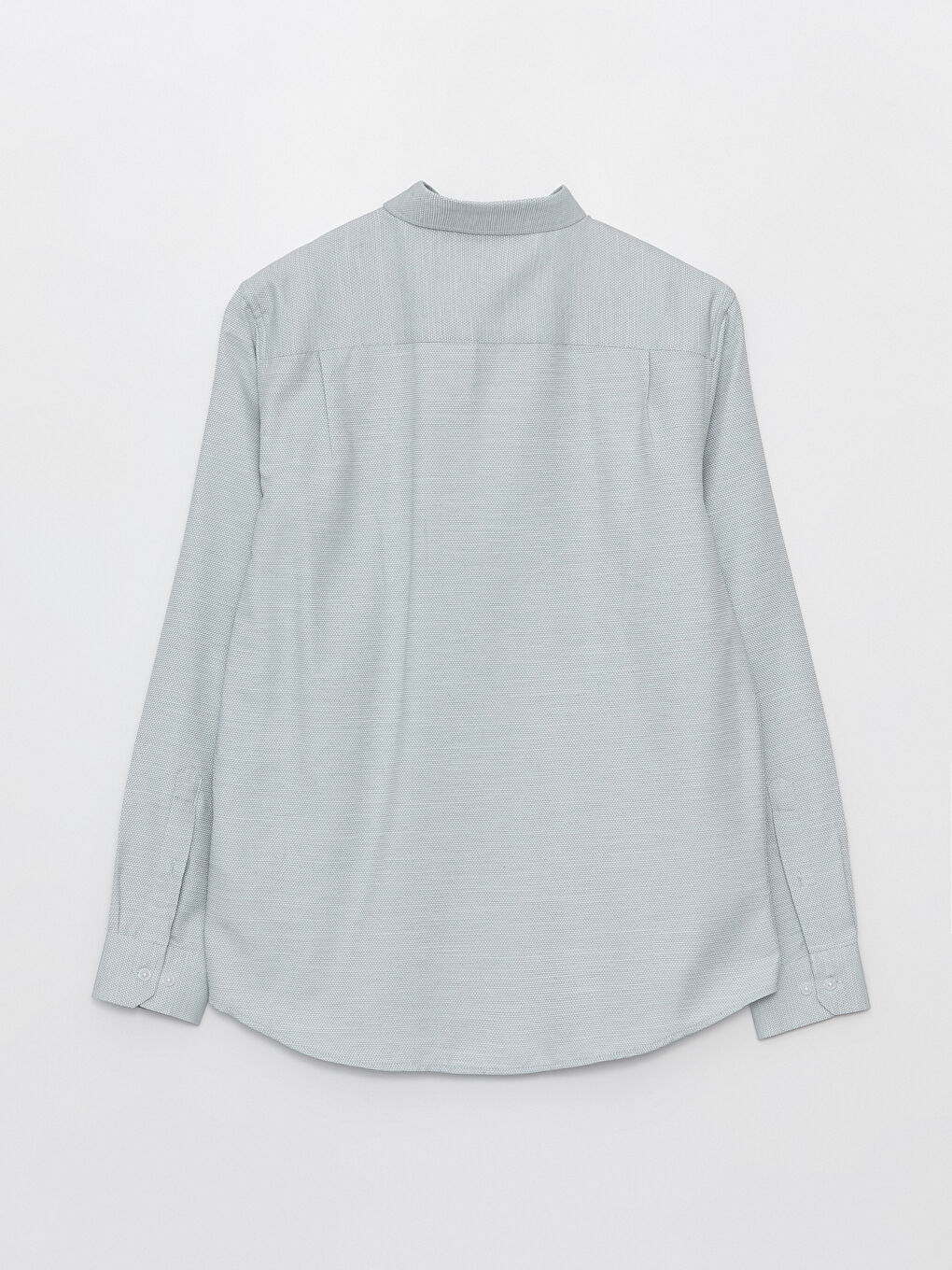 Turkuaz Regular Fit Uzun Kollu Armürlü Erkek Gömlek-6