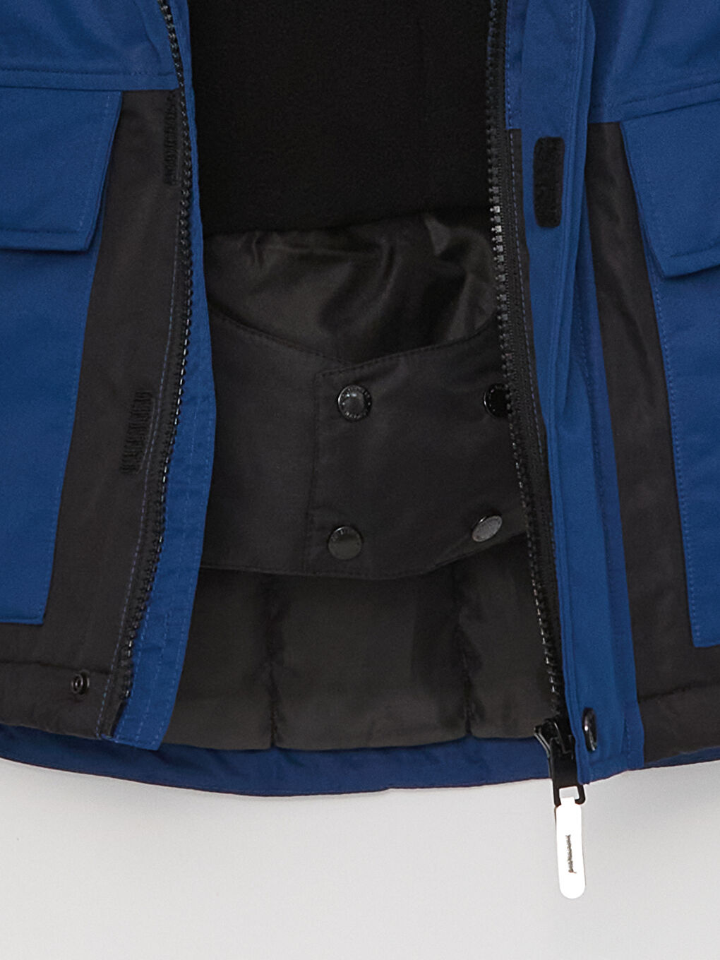 LCW Kids Bedruckter Jungen-Skimantel mit Kapuze -W31434Z4-HEU