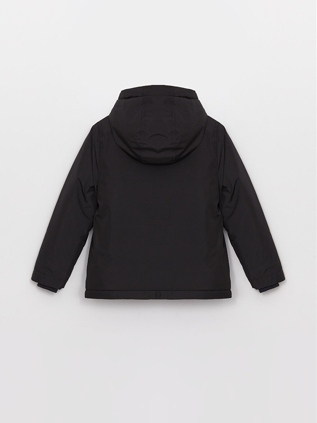 Lacivert Kapüşonlu Erkek Çocuk Mont-1