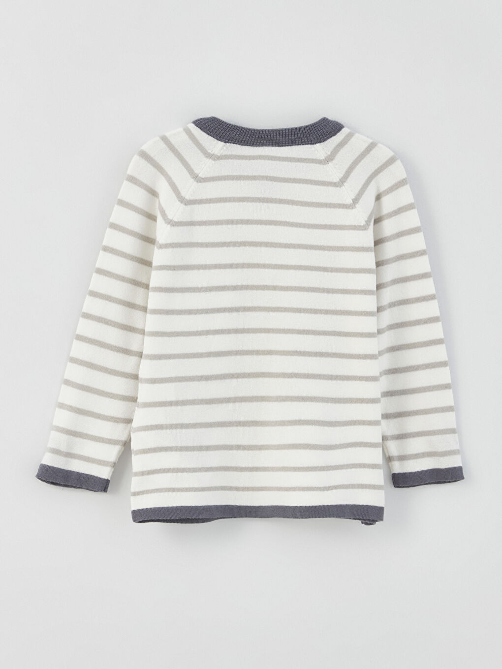 Crew Neck Striped Baby Boys' Knitwear Sweater-4
