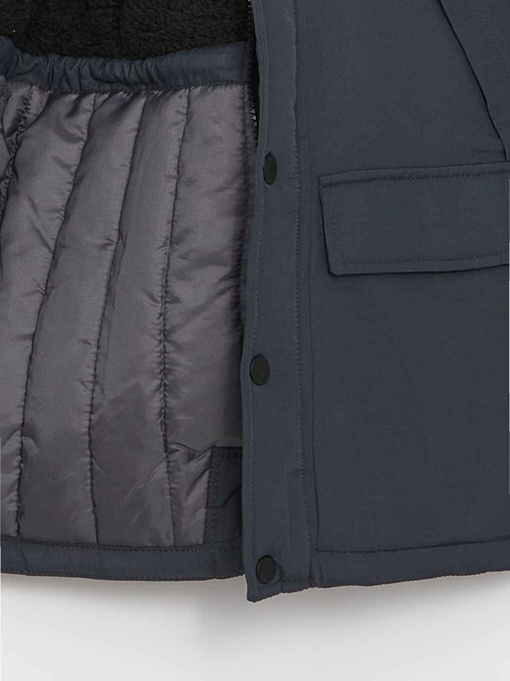 LC Waikiki Hooded Boys' Coat -W31457Z4-HKS