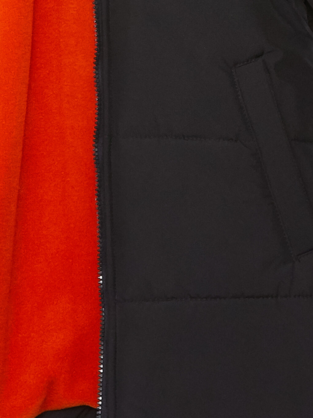 Lacivert Kapüşonlu Basic Erkek Çocuk Mont-2